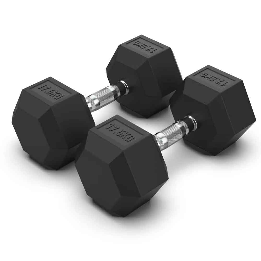 Mancuerna Hexagonal Engomada de 17,5 Kgs (PAR)
