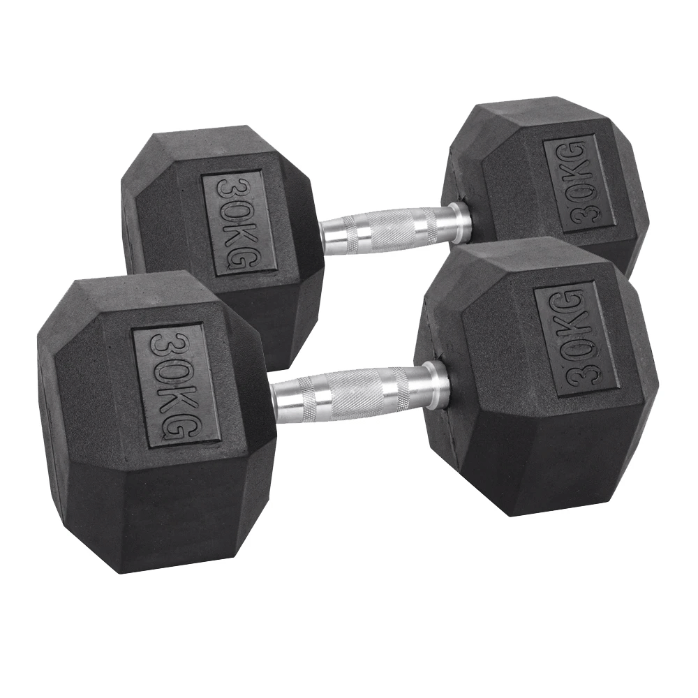 Mancuerna Hexagonal Engomada de 30 Kgs (PAR)