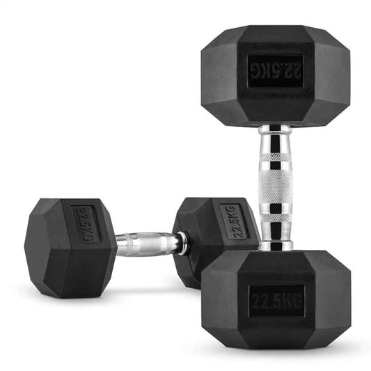 Mancuerna Hexagonal Engomada de 22,5 Kgs (PAR)